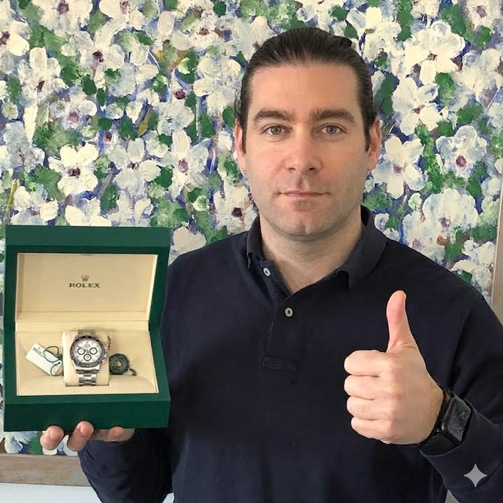 Dan — Winner of the Rolex GMT Pepsi