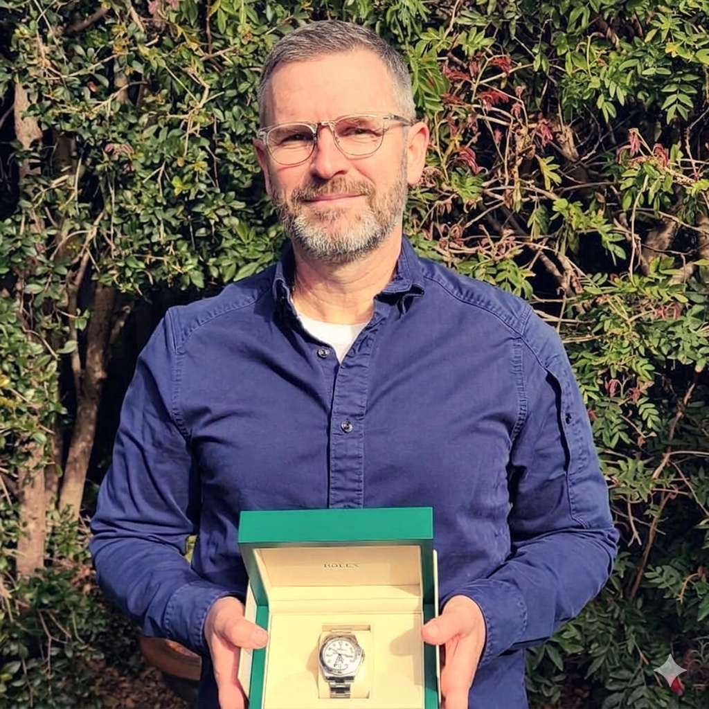 Patrick — Winner of the Rolex Oyster Perpetual Day-Date